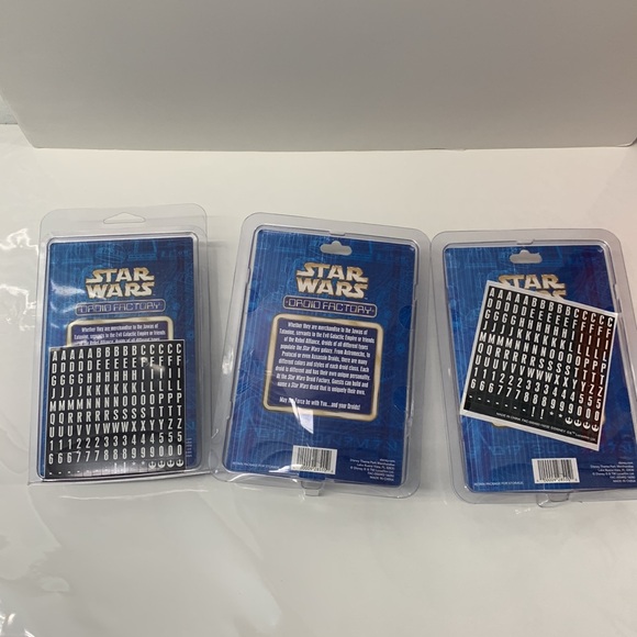 Star Wars Disney Droid Factory Figures - Picture 8 of 9